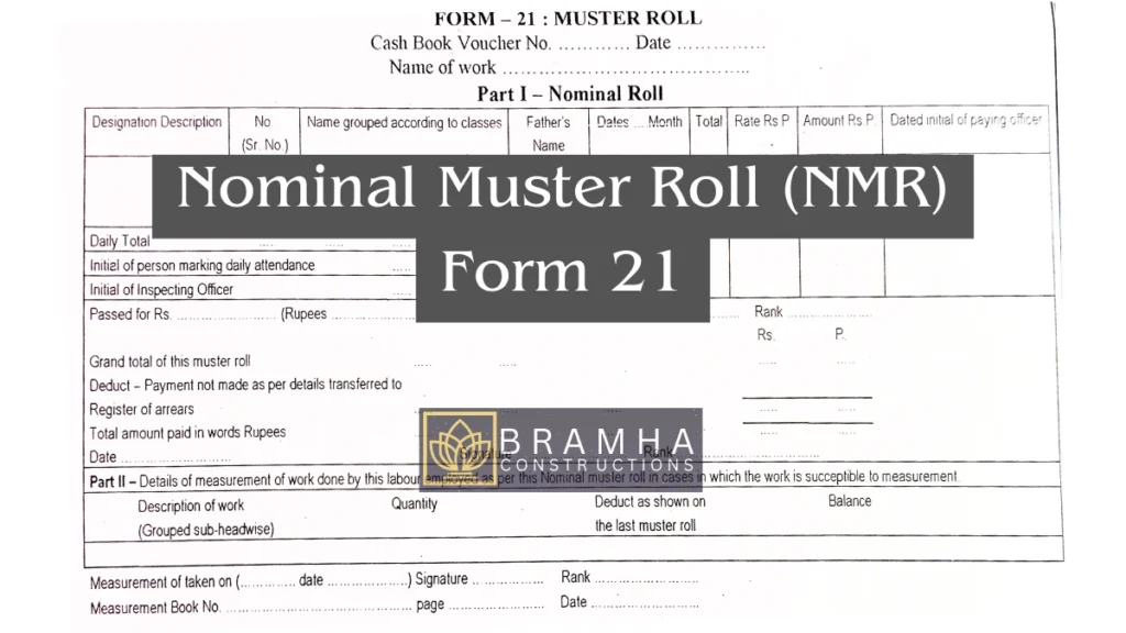 Nominal Muster Roll 21