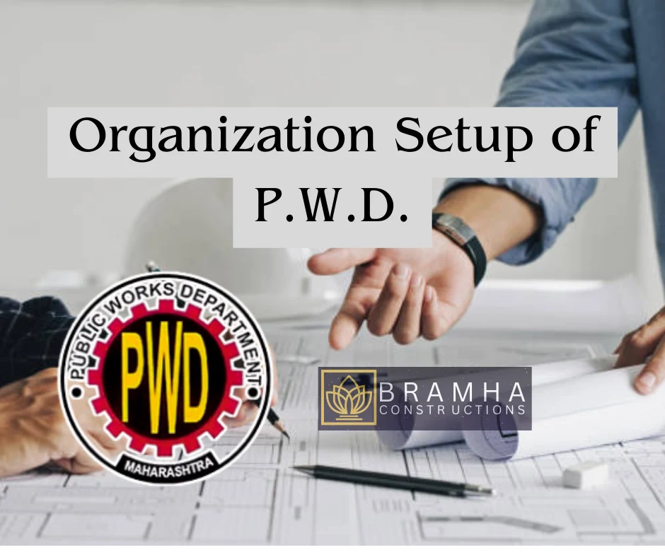 Organization Setup of P.W.D.