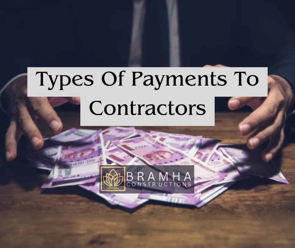 Types Of Payments To Contractors