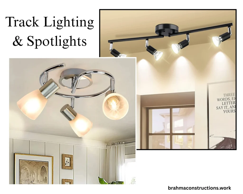 Track Lighting & Spotlights Ceiling Lights