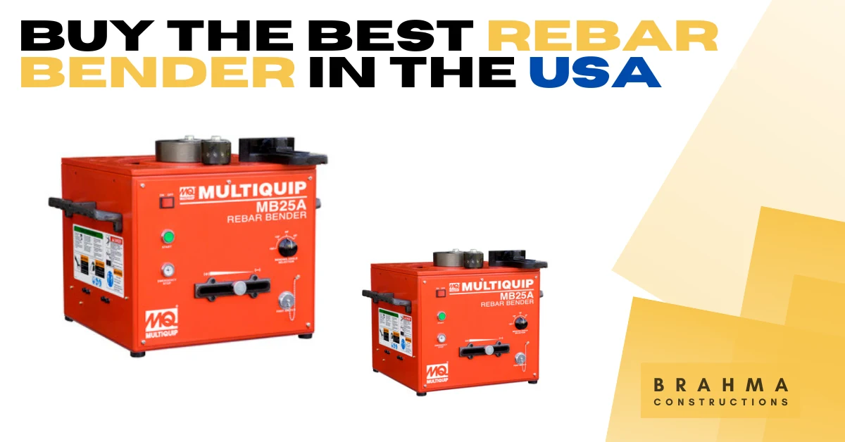 Buy the Best Rebar Bender in the USA