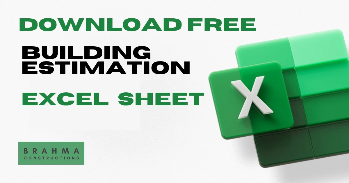 Download Free Building Estimation Excel Sheet