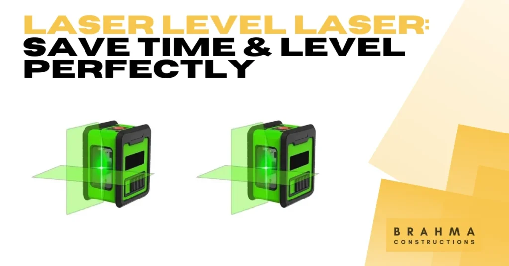 Laser Level Laser Save Time & Level Perfectly