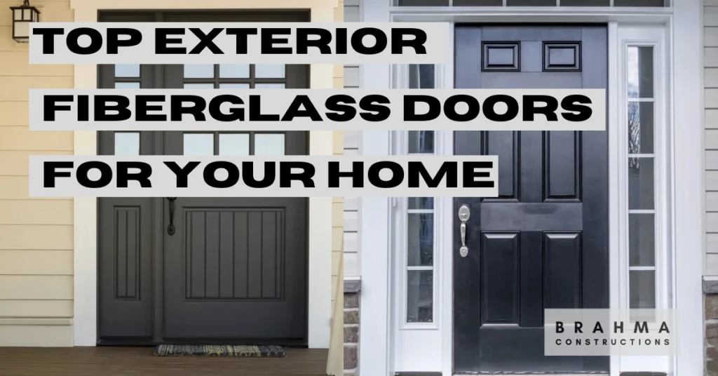 Top Exterior Fiberglass Doors